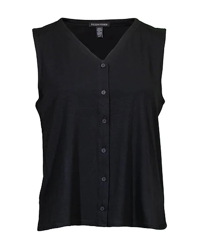 Eileen Fisher Button Down Shell