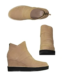 Clapton Suede Wedge Heel Boot
