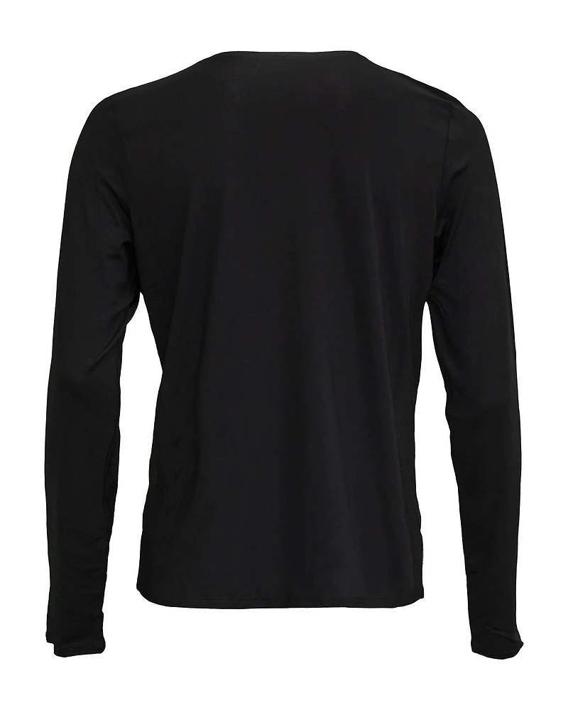 Classic Crew Neck Top Black