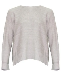 Cotton Crew Neck Box Top