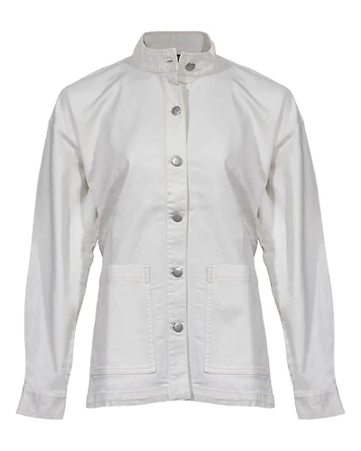 Eileen Fisher Cotton Denim Jacket