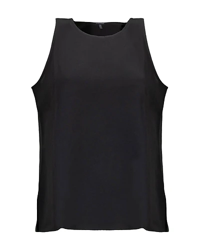 Eileen Fisher Cotton Jersey Round Neck Slim Tank