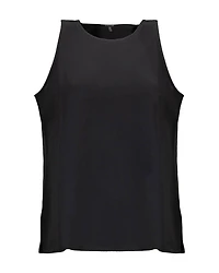 Eileen Fisher Cotton Jersey Round Neck Slim Tank