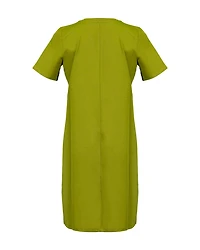 Eileen Fisher Cotton Jersey V-Neck Dress