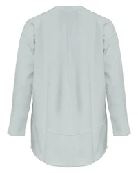 Cotton Knit Twill Top