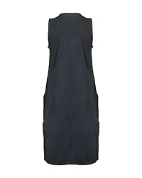 Eileen Fisher Cotton Ponte Zip Up Dress