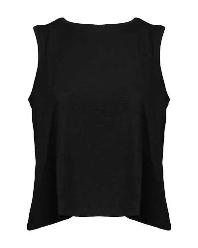 Eileen Fisher Crew Neck Short Shell
