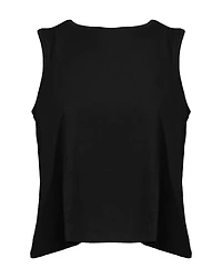 Eileen Fisher Crew Neck Short Shell