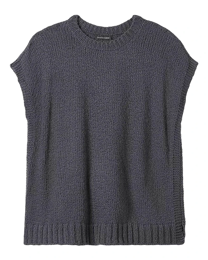 Eileen Fisher Crimp Cotton Top