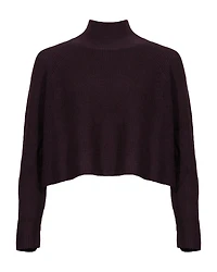 Eileen Fisher Cropped Knit Turtleneck