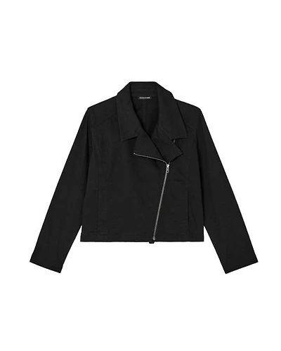 Eileen Fisher Denim Rider Jacket
