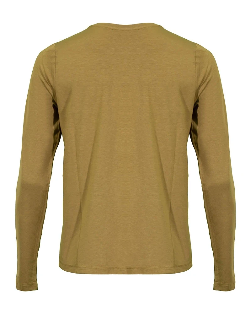 Fine Jersey Crew Neck Top Butternut