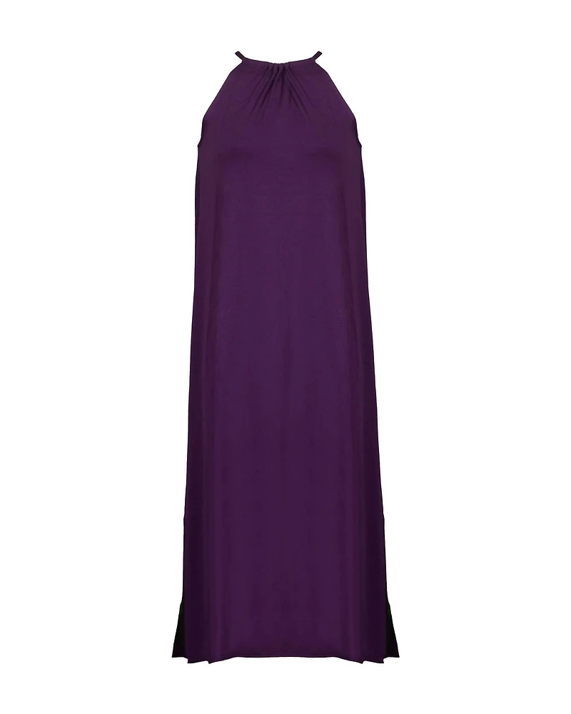 Eileen Fisher Fine Jersey Halter Dress