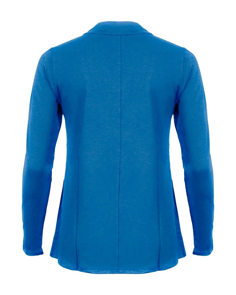Eileen Fisher Fine Jersey V-Neck Top Jewel