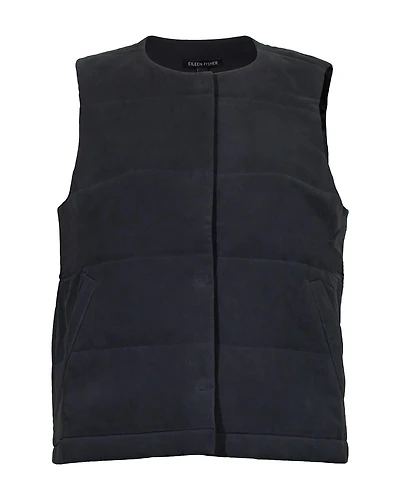 Fuji Silk Quilted Vest