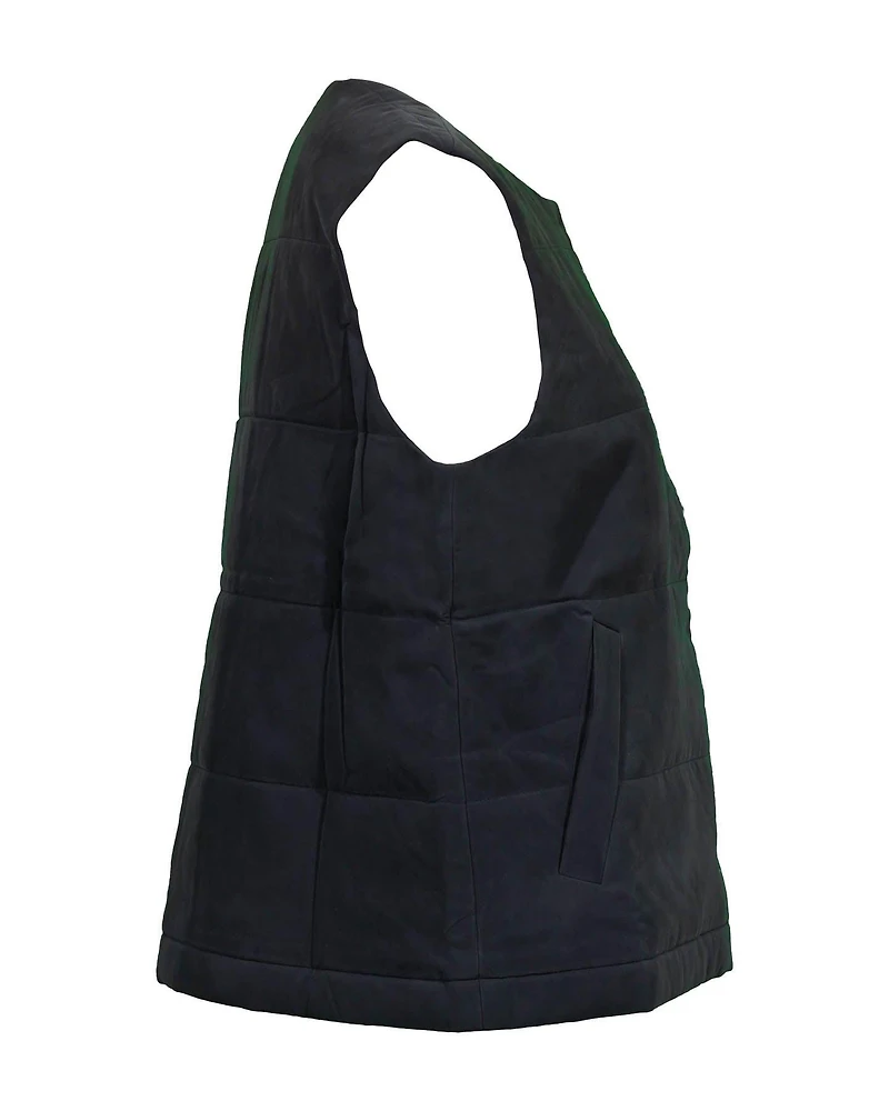 Fuji Silk Quilted Vest
