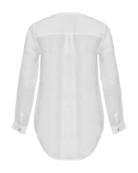 Handkerchief Linen Button Down Shirt