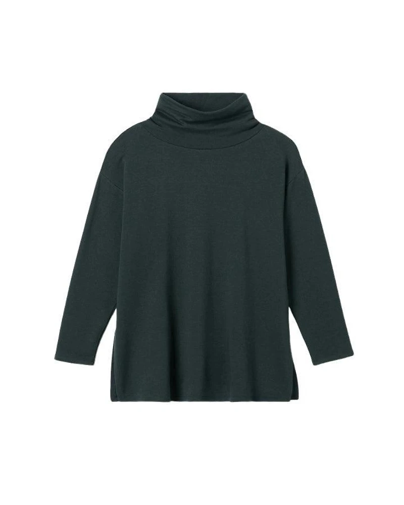 Eileen Fisher Hug Funnel Neck Tunic