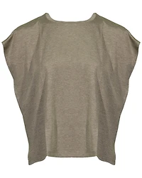 Eileen Fisher Jersey Crew Neck Box Top