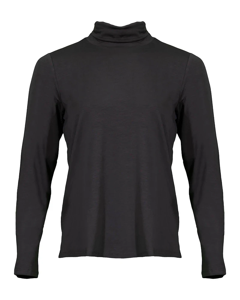 Jersey Scrunch Neck Top