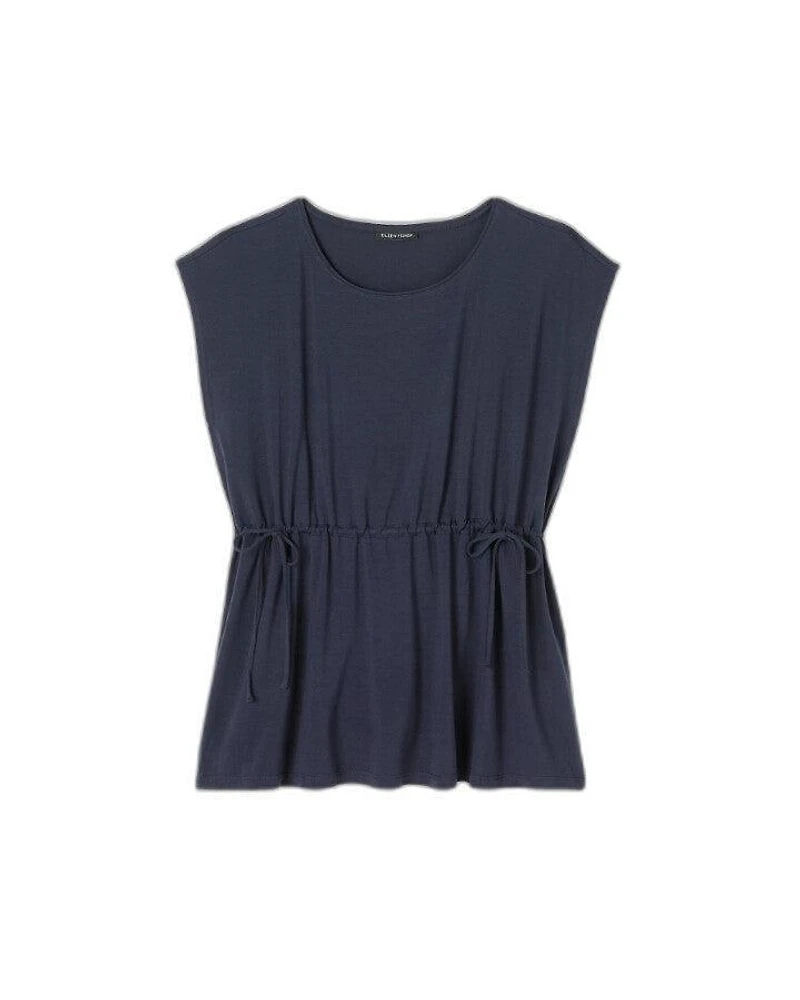 Eileen Fisher Jewel Neck Top