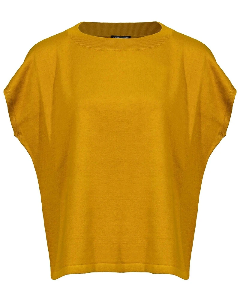 Eileen Fisher Linen Cotton Box Top