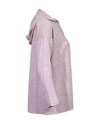 Eileen Fisher Linen Slub Long Sleeve Hoodie