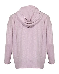 Eileen Fisher Linen Slub Long Sleeve Hoodie