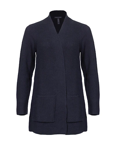 Eileen Fisher Merino Pocket Cardigan