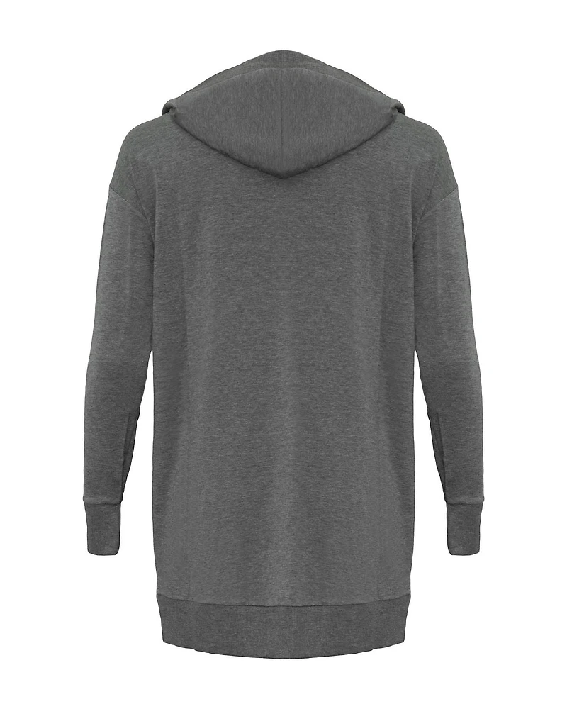 Open Front Duster Hoodie