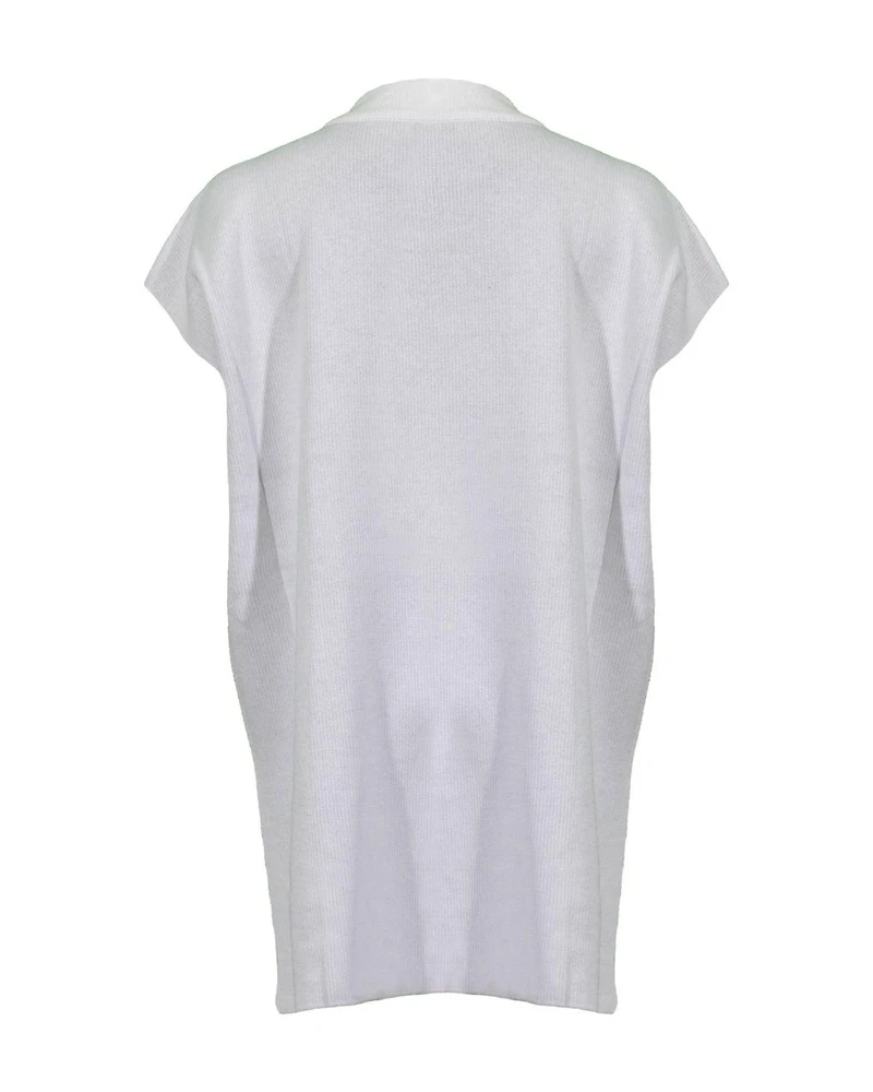 Eileen Fisher Peruvian Mock Neck Boxy Top