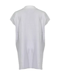 Eileen Fisher Peruvian Mock Neck Boxy Top