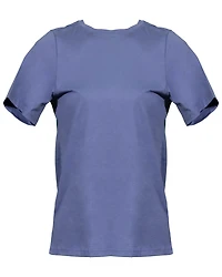 Eileen Fisher Pima Cotton Tee Periwinkle