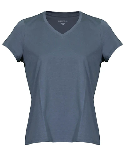 Eileen Fisher Pima V-Neck Tee