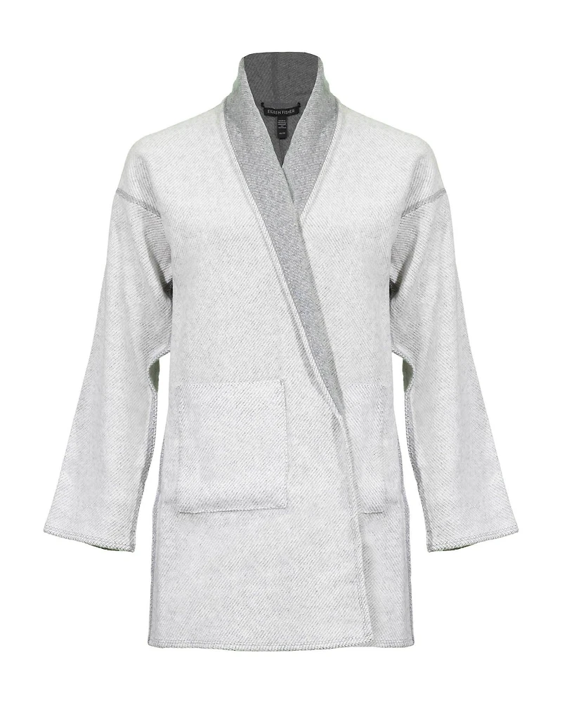 Eileen Fisher Reversible Long Jacket