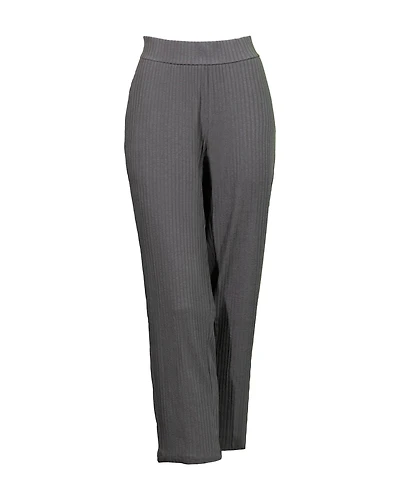 Rib Ankle Pant Bark