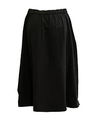 Sandwashed Tencel A-Line Skirt