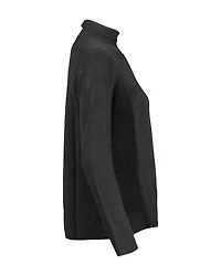 Eileen Fisher Scrunch Neck Fine Wool Pullover