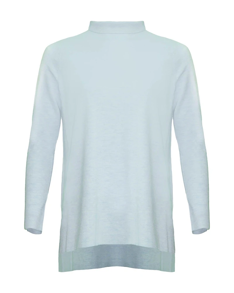 Scrunch Neck Merino Sweater