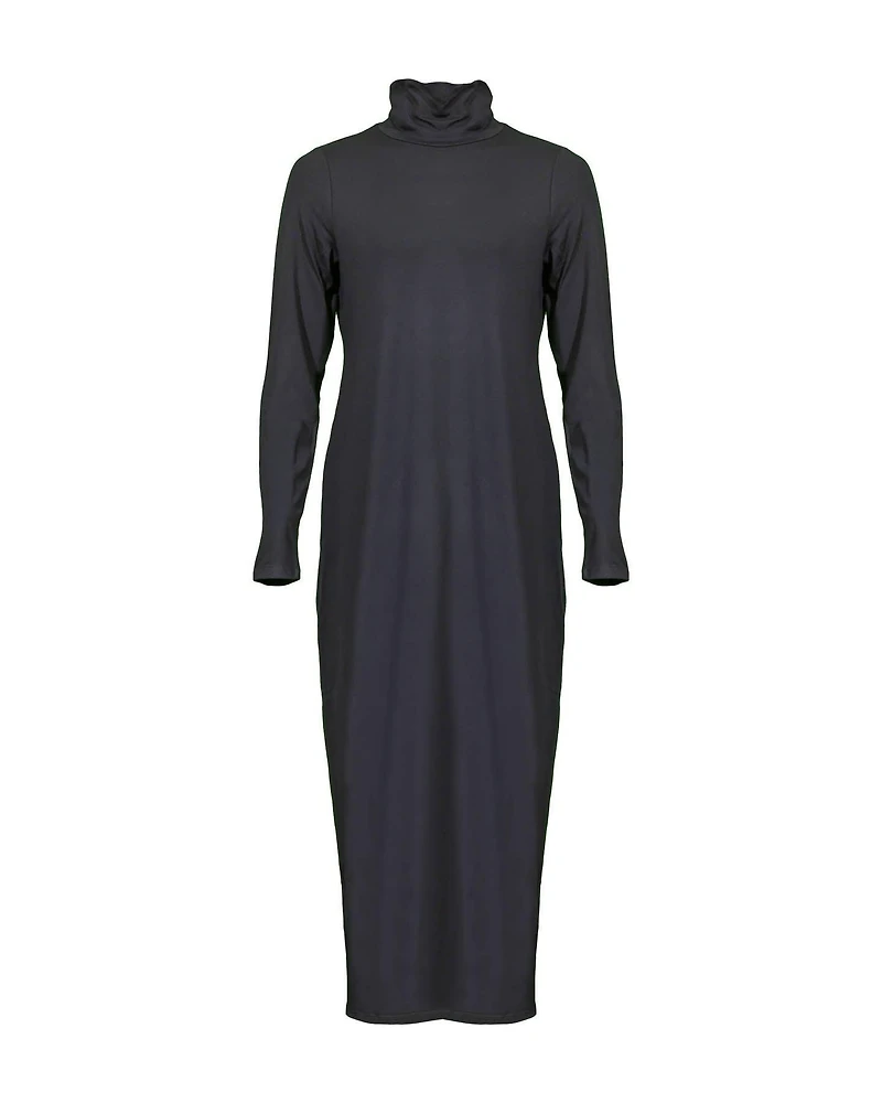Scrunch Turtleneck Dress