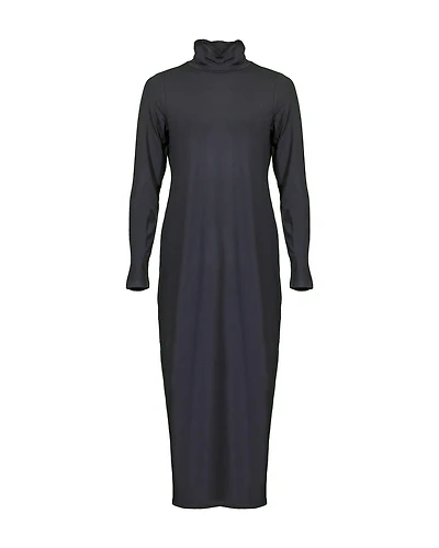 Scrunch Turtleneck Dress