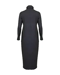 Scrunch Turtleneck Dress