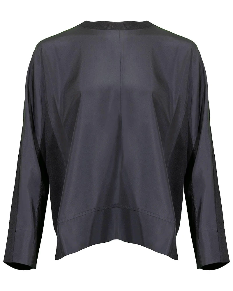 Eileen Fisher Silk Crew Neck Top