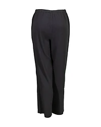 Eileen Fisher Silk Georgette Straight Ankle Pant