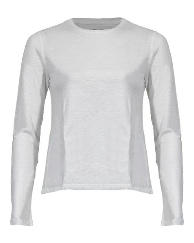 Eileen Fisher Slub Long Sleeve Tee