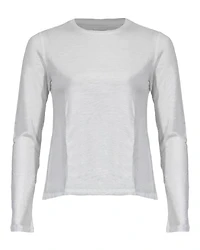 Eileen Fisher Slub Long Sleeve Tee