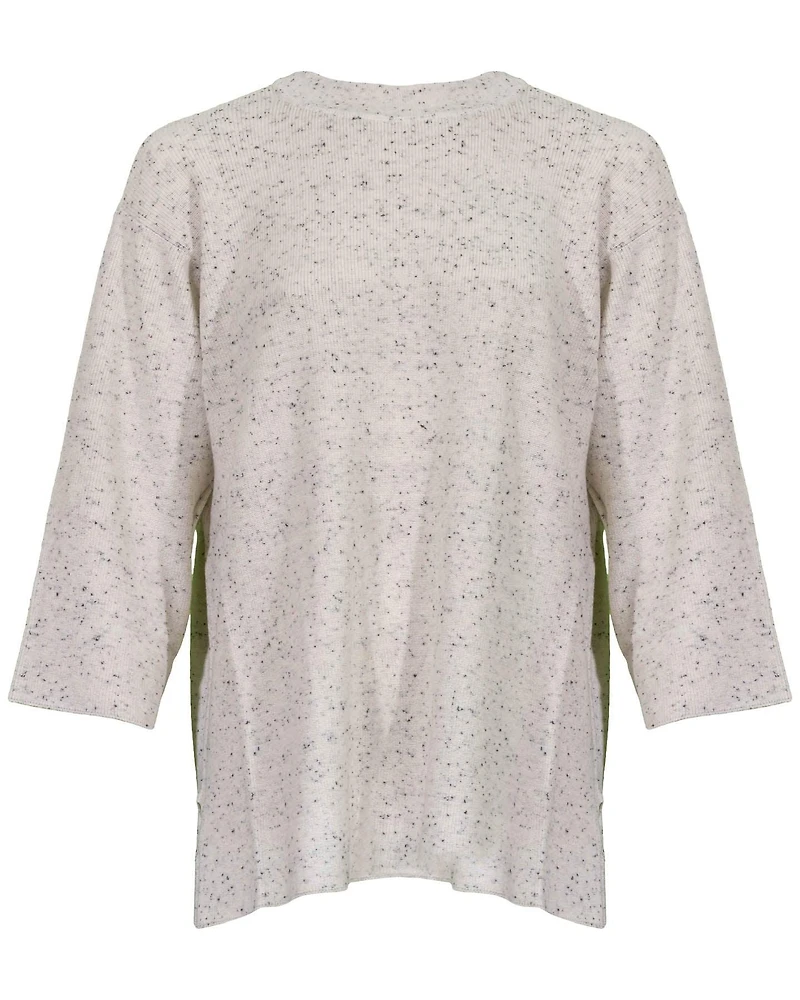 Eileen Fisher Speckle Crew Neck Tunic