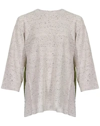 Eileen Fisher Speckle Crew Neck Tunic