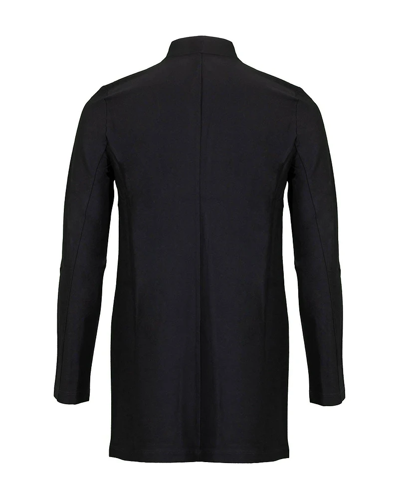 Eileen Fisher Stretch Crepe Long Jacket