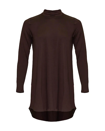 Tencel Scrunch Neck Tunic